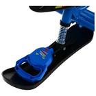 Снегокат Snowpatrol, со спинкой, чёрный, синий, СНД2/SP4 Nika Kids - Фото 3