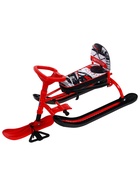 Снегокат «Twiny1+» экстрим, со спинкой, красный, TW1+/Э Nika Kids - Фото 6