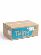 Снегокат «Twiny1+» с забавными медвежатами, со спинкой, голубой, розовый, TW1+/ЗМ Nika Kids - Фото 16