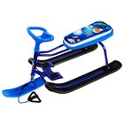 Снегокат «Тимка спорт 1+» космический, синий, ТС1-М/К Nika Kids - Фото 4