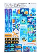 Снегокат «Тимка спорт 1+» космический, синий, ТС1-М/К Nika Kids - Фото 12