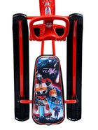 Снегокат «Тимка Спорт 2+» с галактическим роботом, красный, ТС2+/ГР Nika Kids - Фото 13