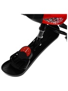 Снегокат Snowpatrol 2, со спинкой, с фонариком, красный, чёрный, SND4P/1 Nika Kids - Фото 8