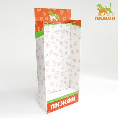 Стойка "Пижон" 1 полка + 30 крючков, 30 см