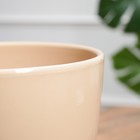 Горшок цветочный кофейный, 5 л - Фото 3