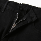 Джинсы для девочек, цвет чёрный, рост 140 см 9947162