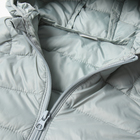 Жилет утеплённый детский, цвет серый, рост 116-122 см - фото 24702651