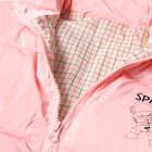 Жилет утеплённый для девочек, цвет розовый, рост 122-128 см - фото 24702655