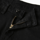 Джинсы для девочек, цвет чёрный, рост 104 9949114