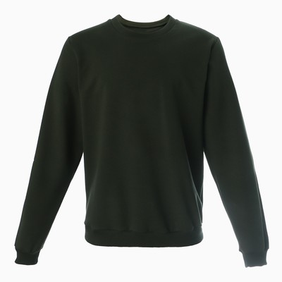 Свитшот мужской, цвет хаки, размер 56