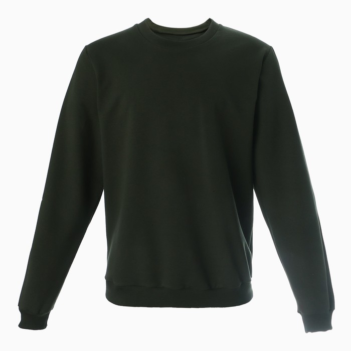 Свитшот мужской, цвет хаки, размер 56 - Фото 1