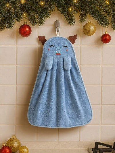 Салфетка декоративная «Доляна. Дракончик», 25×34 см, 280 г/м² микрофибра, 100% п/э