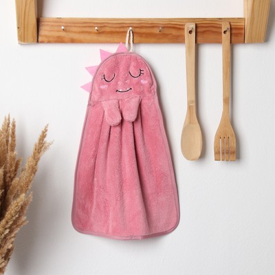 Салфетка декоративная «Доляна. Дракончик», 25×34 см, 280 г/м² микрофибра, 100% п/э