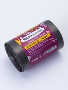 Мешки для мусора в рулоне UpakLand=60 л, черные, ПНД, 9 мкм, 100 шт. - фото 60821377