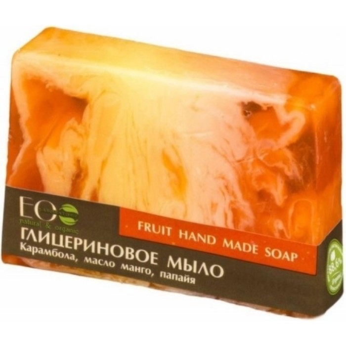 Мыло глицериновое Fruit soap, 130 гр - Фото 1