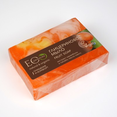 Мыло глицериновое Fruit soap, 130 гр
