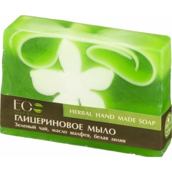 Мыло глицериновое Herbal soap, 130 гр - Фото 1