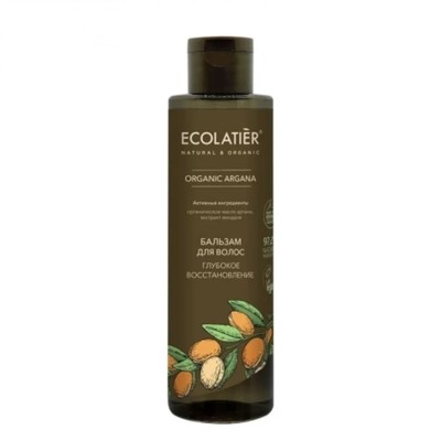 Бальзам для волос Ecolatier Organic Argana «Глубокое восстановление», 250 мл
