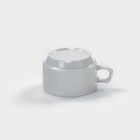 Чашка «Белая», штабелируемая, 250 мл, фарфор - Фото 3