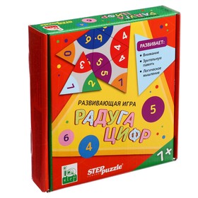 Развивающая игра «Радуга цифр. Тримино» 9950266