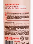 Гель для душа женский, 300 мл, аромат цветущей вишни, URAL LAB - Фото 8