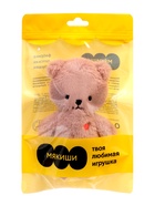 Мягкая игрушка «Мишка Шарлотта», Пушистики, 17 см  (артикул 10074202)  большой выбор товаров оптом и в розницу по низким ценам с доставкой