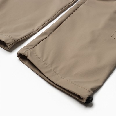 Брюки-карго для девочки KAFTAN, размер 32 (110-116 см), бежевые