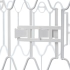 Кустодержатель, d = 15 см, h = 18 см, ножка d = 1 см, пластик, набор 10 шт., белый - фото 24598474