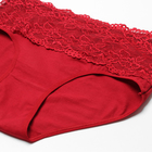 Трусы женские, цвет красный, размер 56-58 - фото 24369948