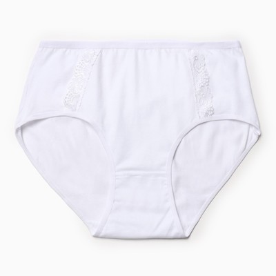 Трусы женские, цвет белый, размер 56-58