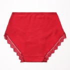 Трусы женские, цвет красный, размер 56-58 (комплект 2 шт) - фото 23016720