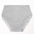 Трусы женские, цвет серый, размер 50-52 - фото 45727046