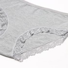 Трусы женские, цвет серый, размер 52-54 - фото 23016814