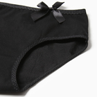 Трусы женские, цвет черный, размер 48-50 - фото 23626239