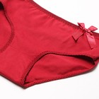 Трусы женские, цвет красный, размер 50-52 9902202