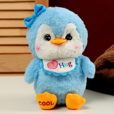 Мягкая игрушка «Пингвин», 24 см, цвет голубой
