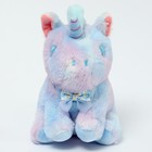 Мягкая игрушка «Единорог» 23 см, цвет голубой - Фото 5