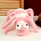 Мягкая игрушка «Паук», 27 см, цвет розовый - фото 285378510