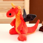 Мягкая игрушка «Дракон», 22 см, цвет оранжевый - Фото 2