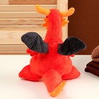 Мягкая игрушка «Дракон», 22 см, цвет оранжевый - Фото 3