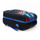 Чемодан малый Гравити Фолз 2 32*23*42 см, отд на молнии, н/карман, черный - фото 24159298