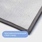 Коврик для дома SAVANNA «Мягкость», 40×60 см, цвет серый - Фото 4