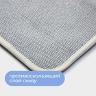 Коврик для дома SAVANNA «Элайза», 40×60 см, молочный - Фото 5