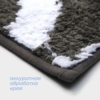 Коврик для дома SAVANNA «Вилли», 50×80 см, серый - Фото 4