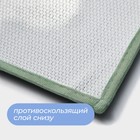 Коврик SAVANNA «Мягкость», 40×60 см, зелёный - Фото 5