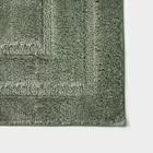 Коврик для дома SAVANNA «Мягкость», 50×80 см, цвет зелёный - фото 7579665