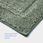 Коврик SAVANNA «Мягкость», 50×80 см, зелёный - Фото 4