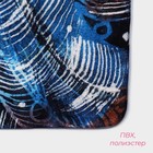 Коврик для дома Доляна «Сновидение», 40×60 см, цвет синий - Фото 3