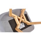 Стул обеденный Polini Home Verona SD, цвет светло-серый-натуральный - Фото 7