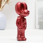 Фигура "Собака из шариков" красная, 18х10х6см - фото 3441344